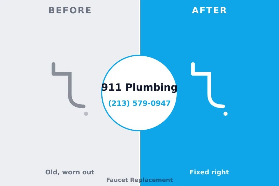 Before and after: plumbing company Schaumburg, IL